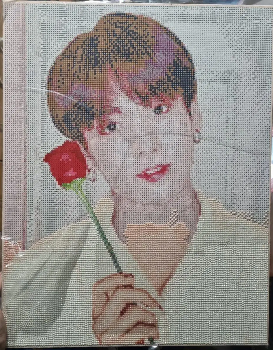 방탄 정국 보석십자수